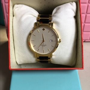 Kate Spade Grand Gramercy Tortoise Watch